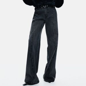 Wide-Leg Jeans Size EU 34 Or USA 2